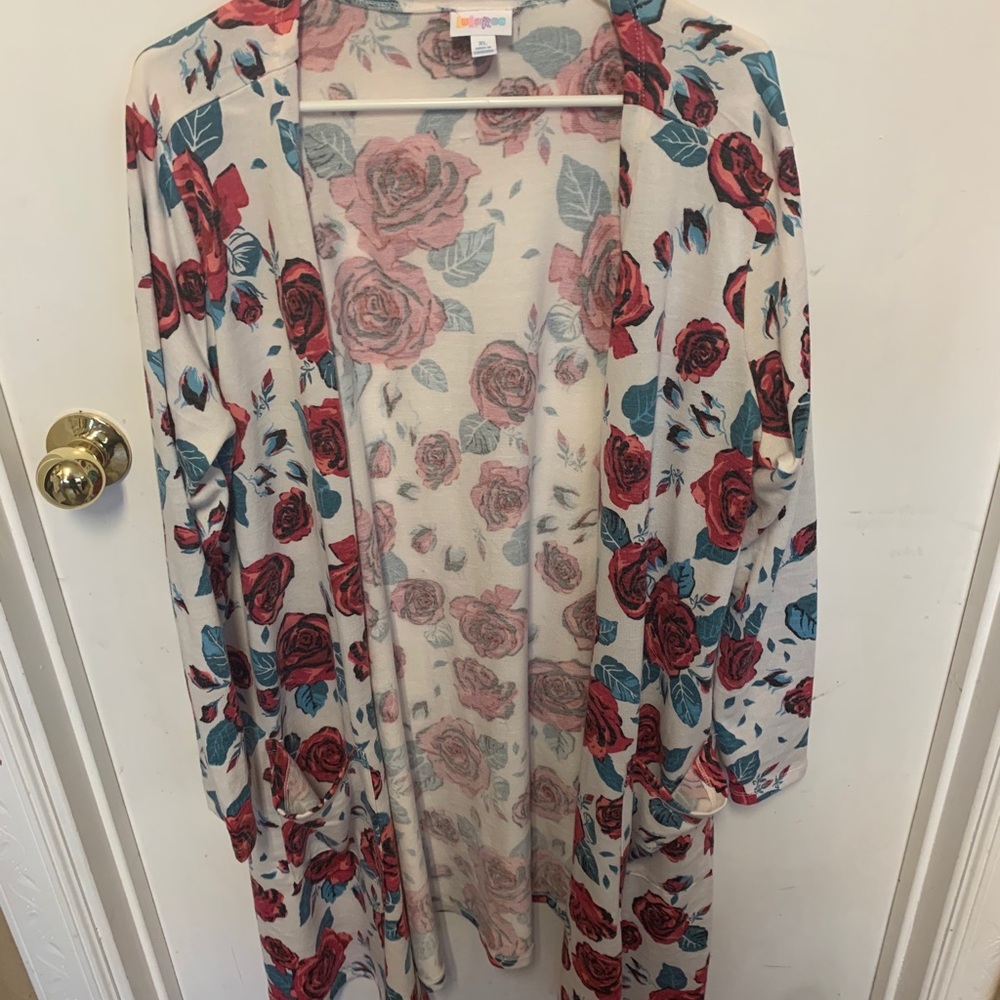 LulaRoe Caroline cardigan sweater XL